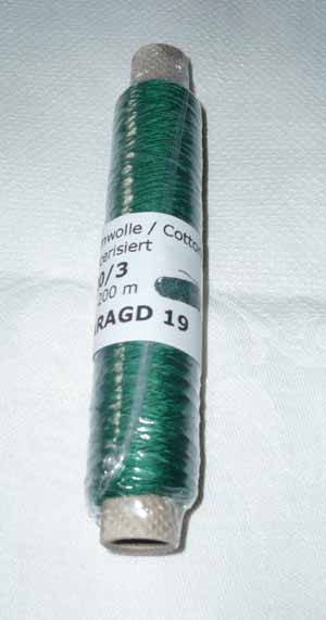 Franks Cotton - Thread 20/3 Smaragd 19